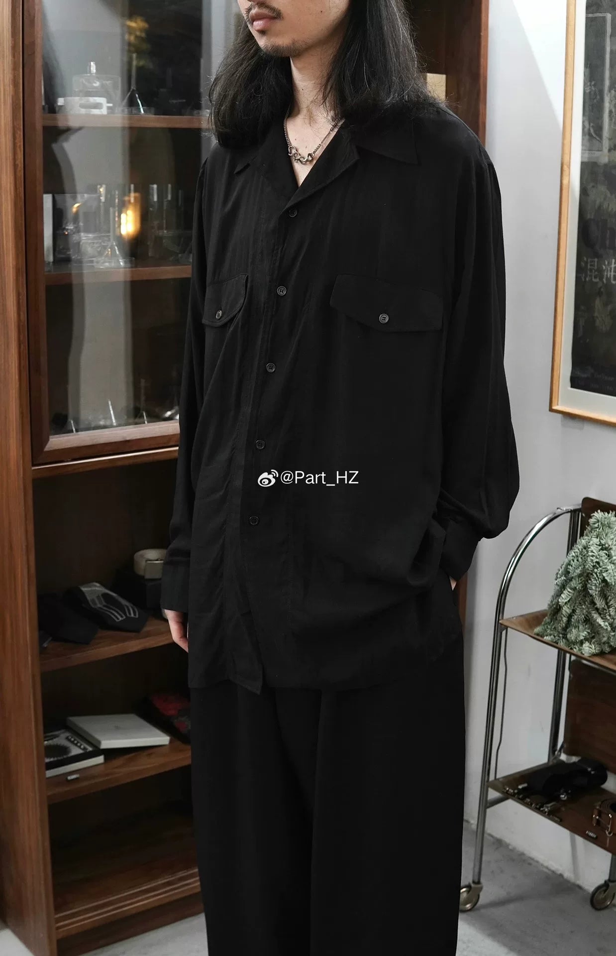 Yohji Yamamoto Pour Homme A/W 2021 Rayon Shirt