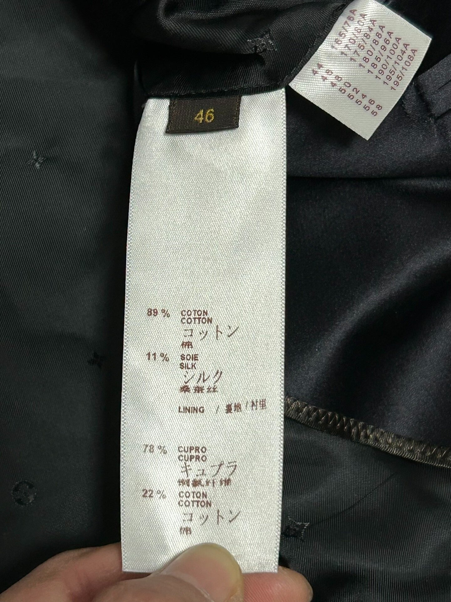 Louis Vuitton Velvet Double-Breasted Jacket