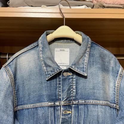 Visvim Men's Social Sculpture Denim Jacket