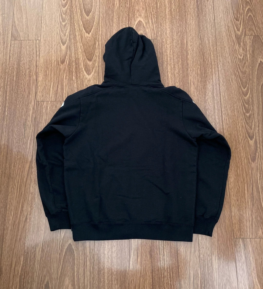 supreme sideline hooded sweatshirt black