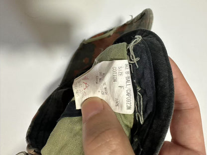 camouflage double layer cap