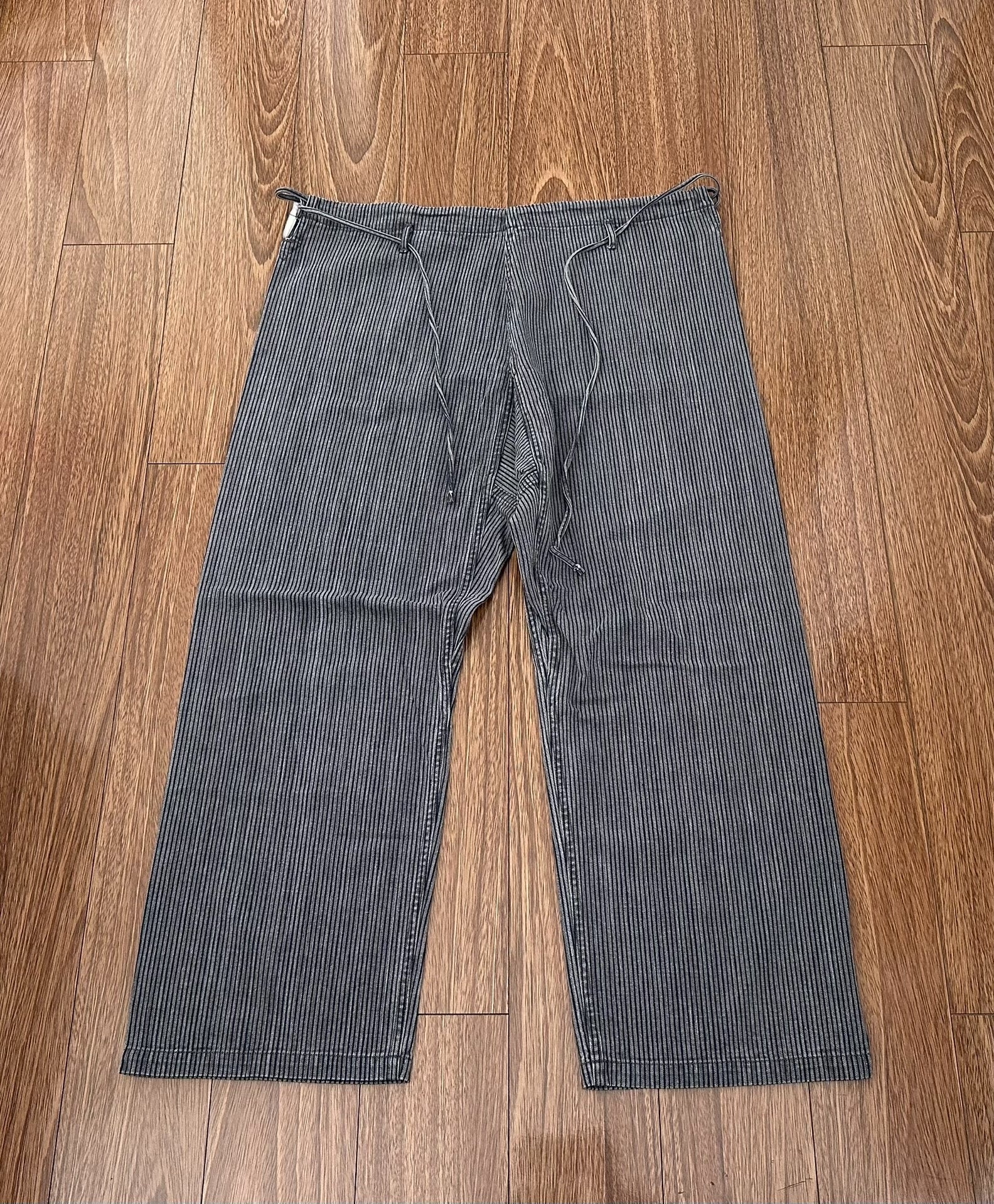 kapital vintage striped loose pants