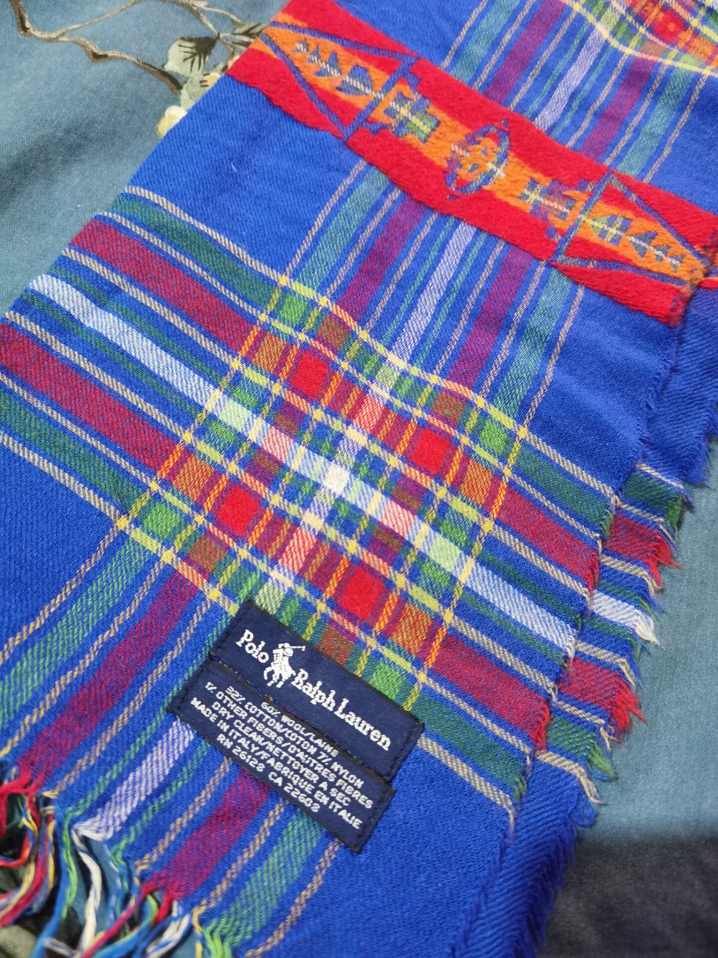 Ralph Lauren Navajo Pattern Scarf