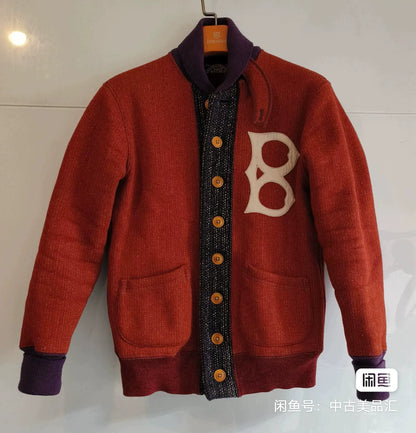 Freewheelers Barnstormers Wool Cardigan