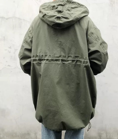 VISVIM CHINOOK PONCHO 3L DMGD