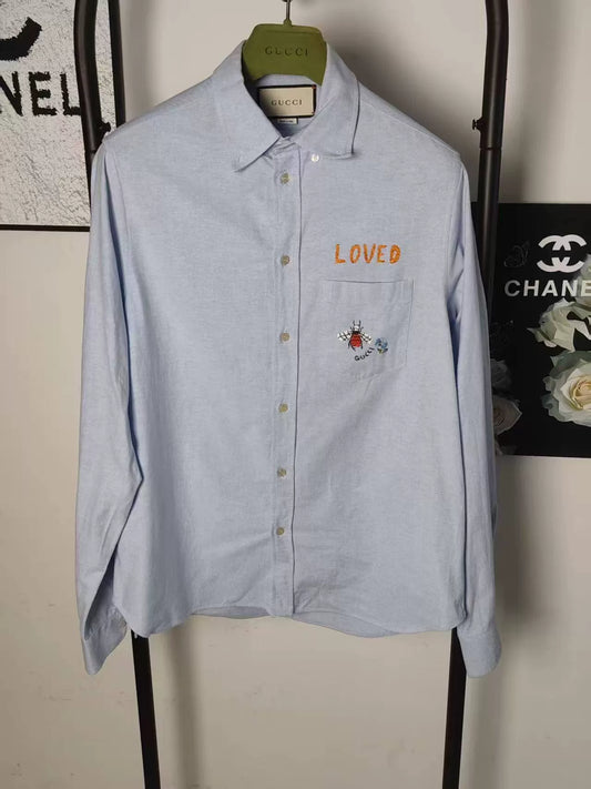 Authentic Gucci Embroidered Logo Zippered Item