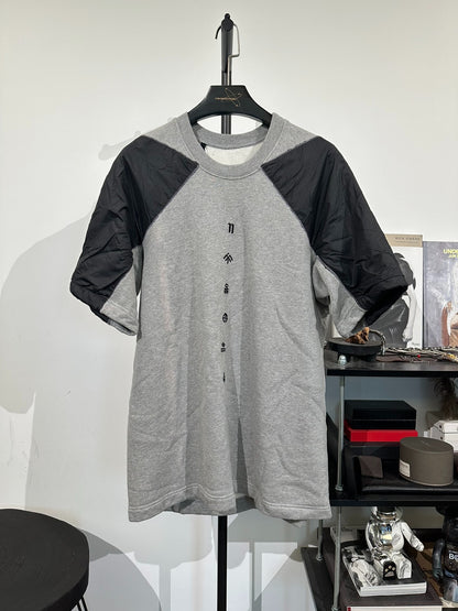 Boris Bidjan Saberi 11by bbs Nylon Patchwork Embroidered T-shirt