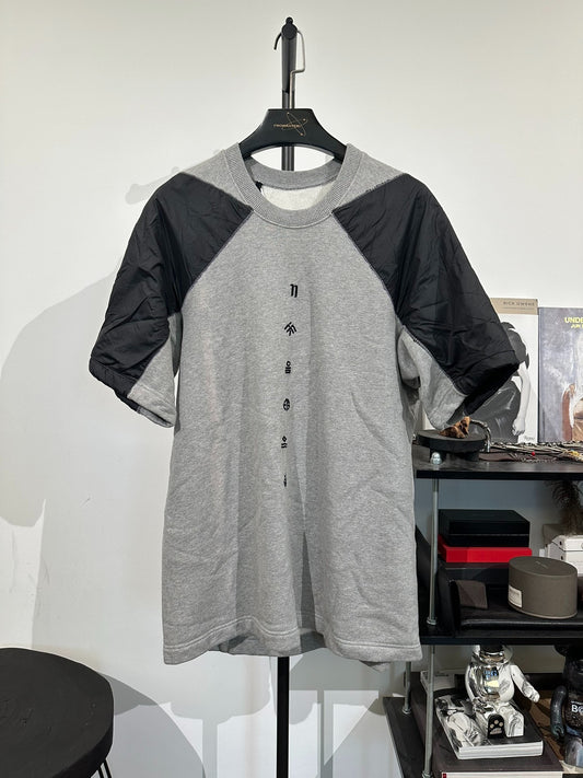 Boris Bidjan Saberi 11by bbs Nylon Patchwork Embroidered T-shirt