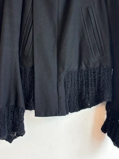 asymmetrical ninja jacket by ann demeulemeester