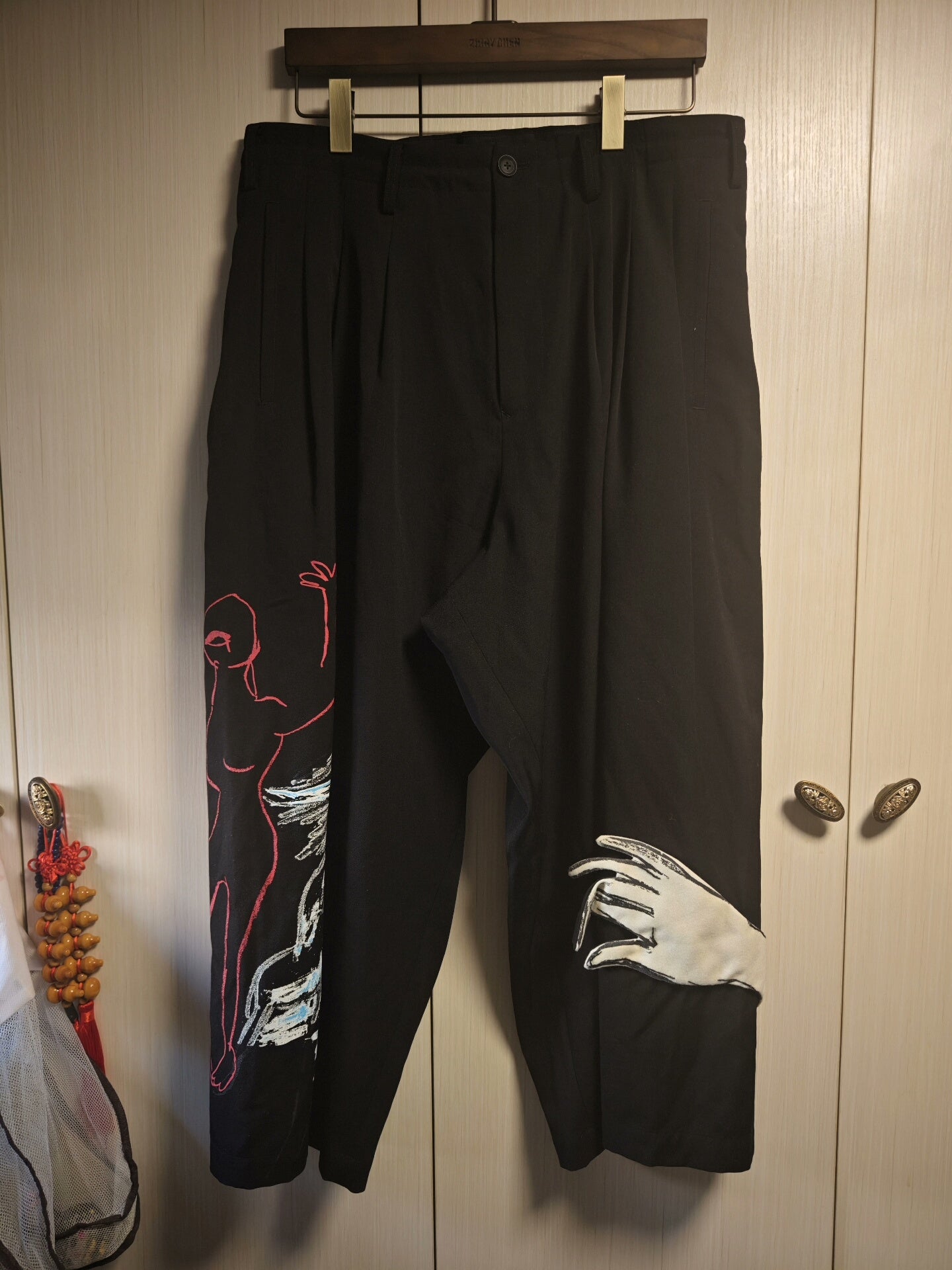 Yohji Yamamoto 22SS Asakura Ghost Hand Pants