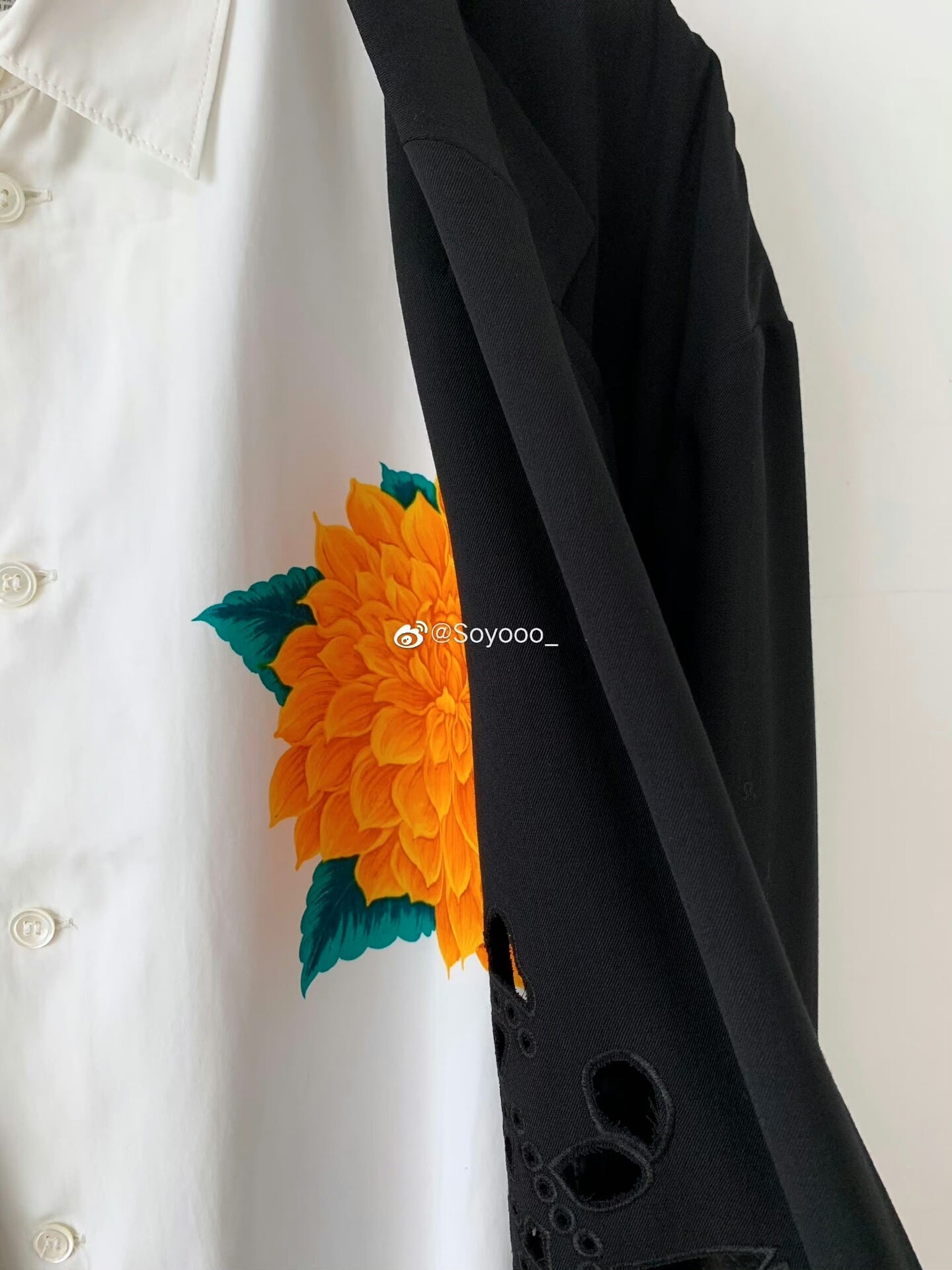 Yohji Yamamoto 87SS Dahlia Shirt