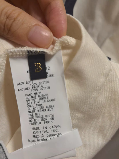 Kapital Zippered Sheer Polo Shirt