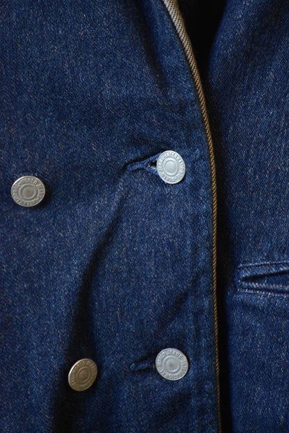 Kapital Double-Breasted Denim Blazer