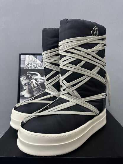 Rick Owens Moncler Collab Snow Boots