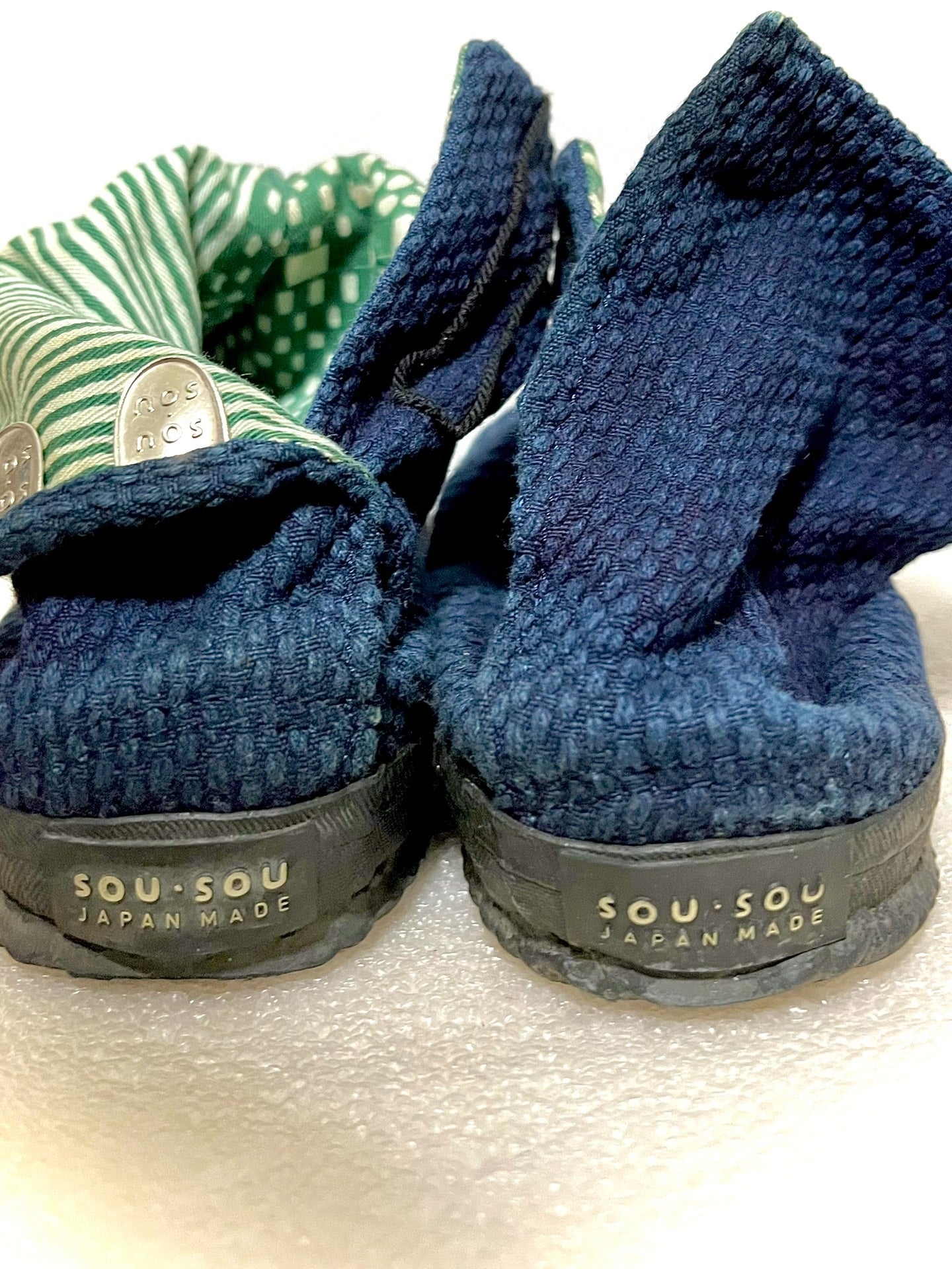Kapital Style Sashiko Fabric Boots