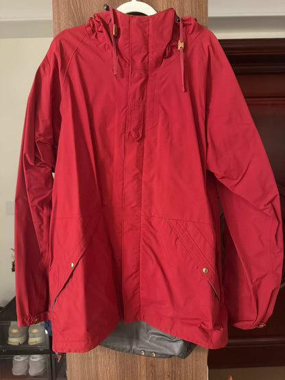 Visvim Gore-Tex Red Hooded Jacket