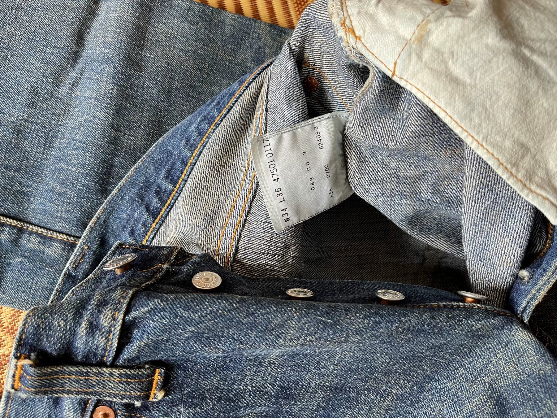 Levi's LVC 501XX 1947 W34 Jeans