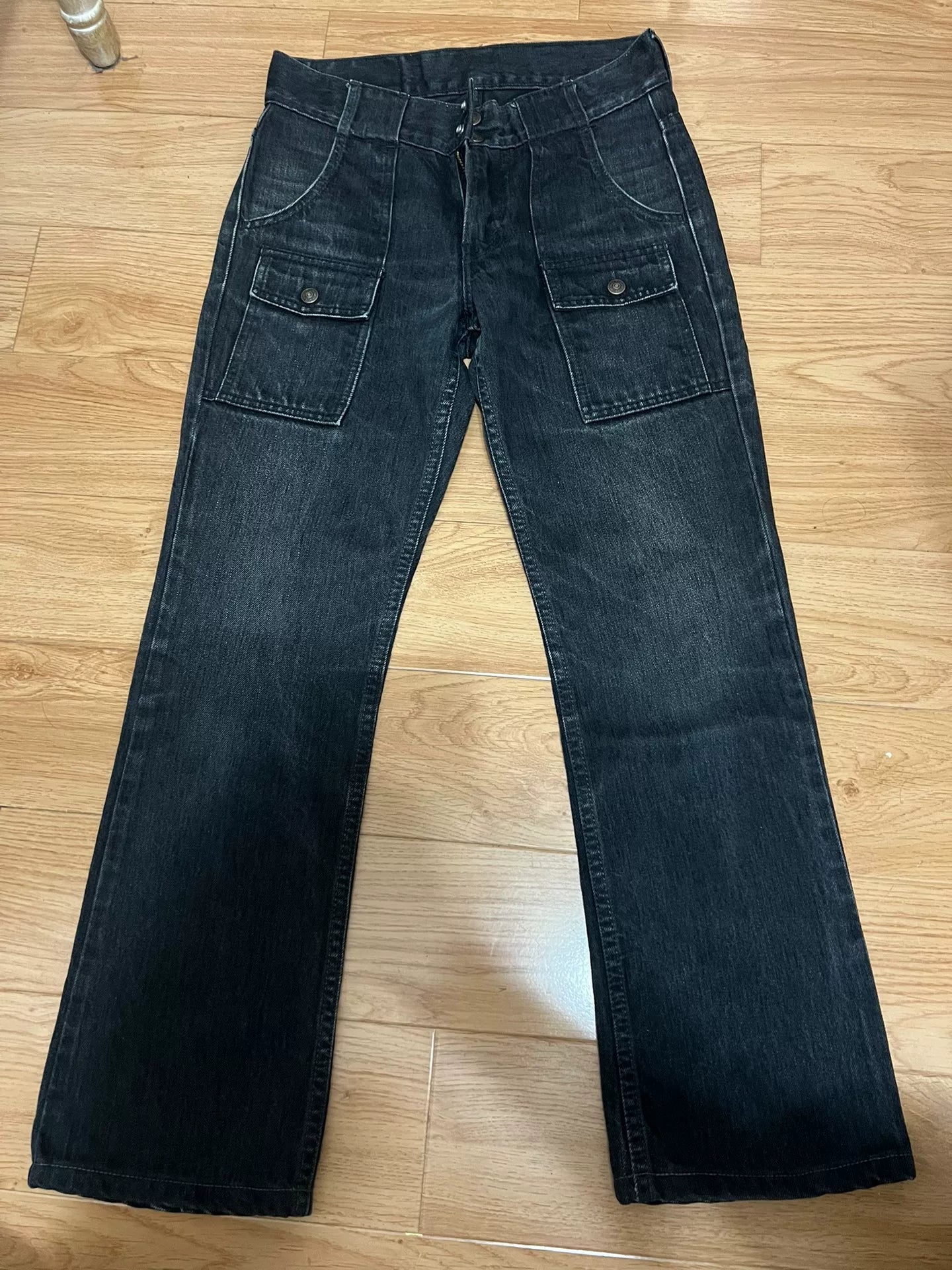 Freewheelers Skull Horse Denim Pants Size 28