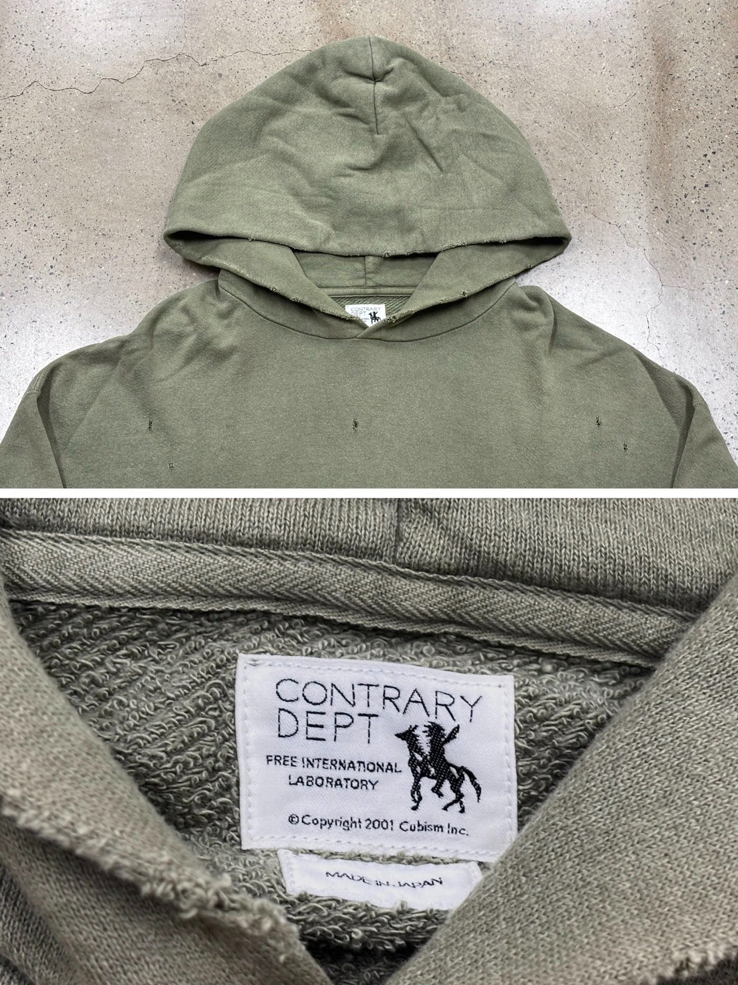 VISVIM AMPLUS CRASH HOODIE