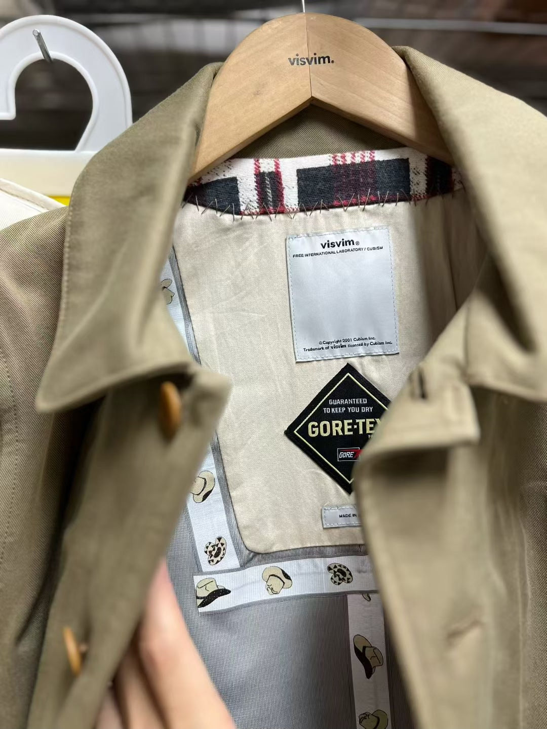 VISVIM ELLIPSIS SOUTIEN COAT 3L GORETEX