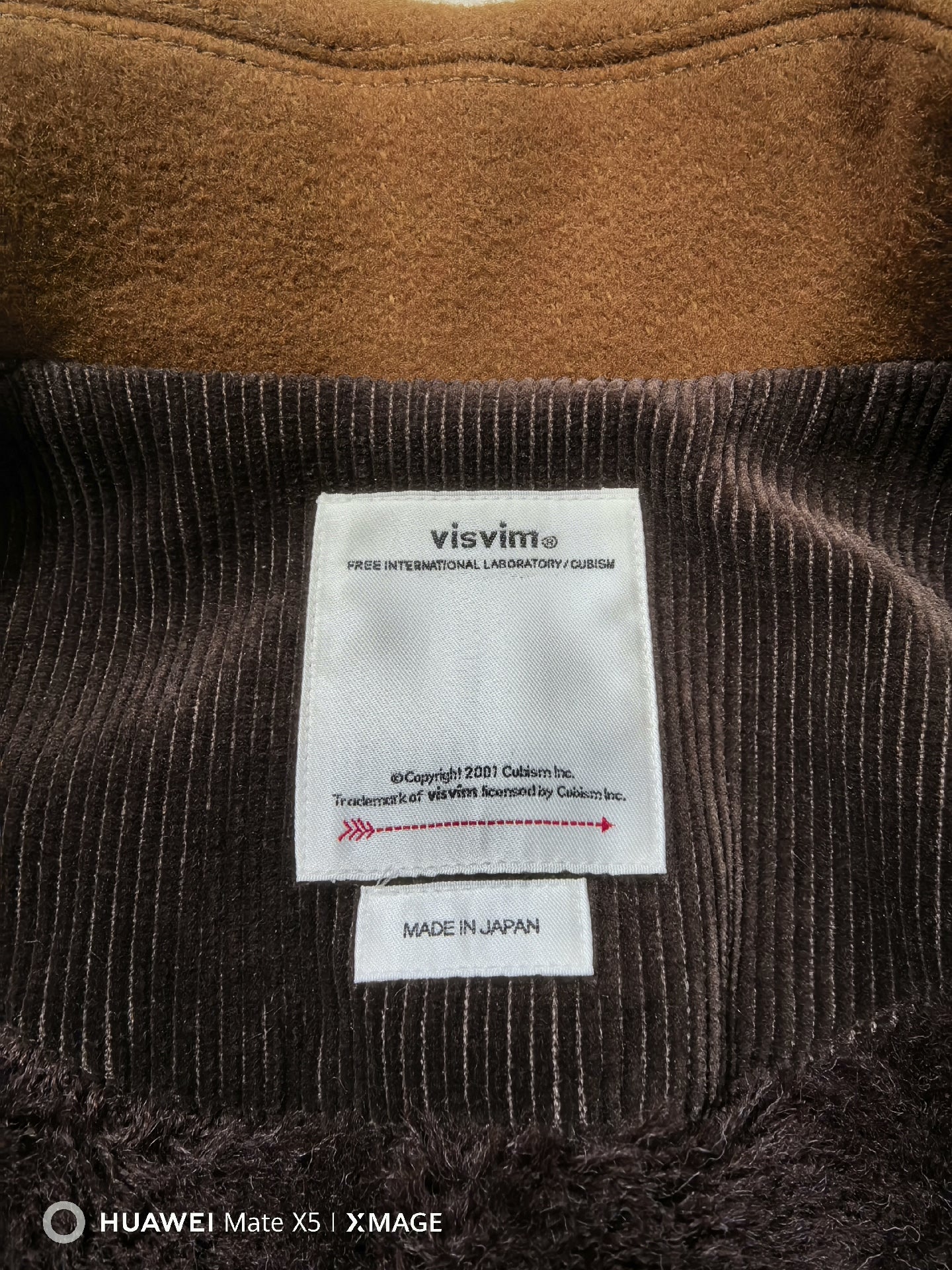 visvim mariposa ranch coat with alpaca lining