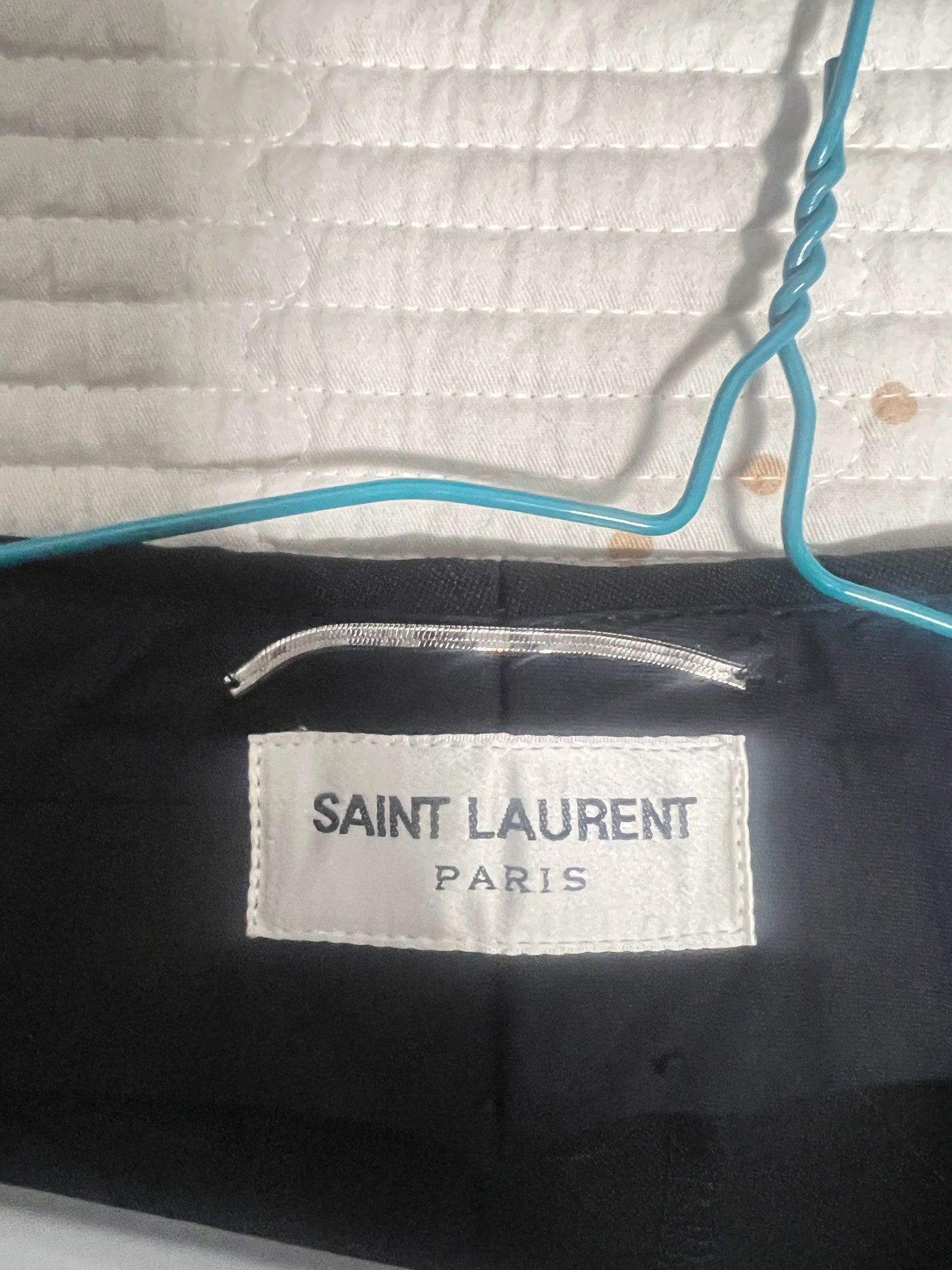Saint Laurent Black Formal Pants Size 44