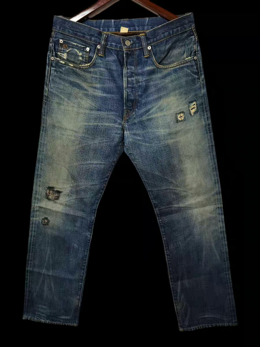 RRL Vintage Loose Straight Jeans W32