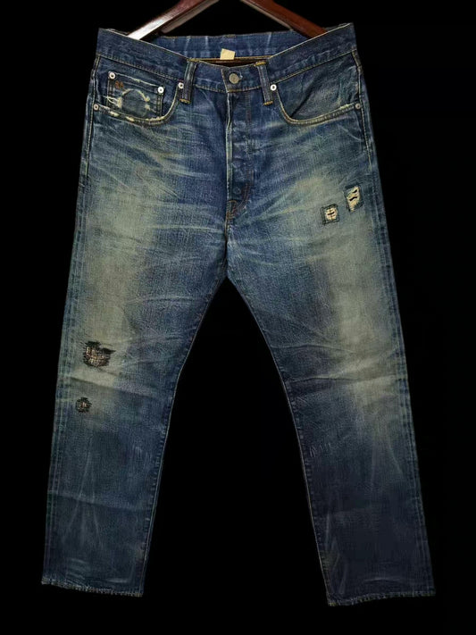 RRL Vintage Loose Straight Jeans W32