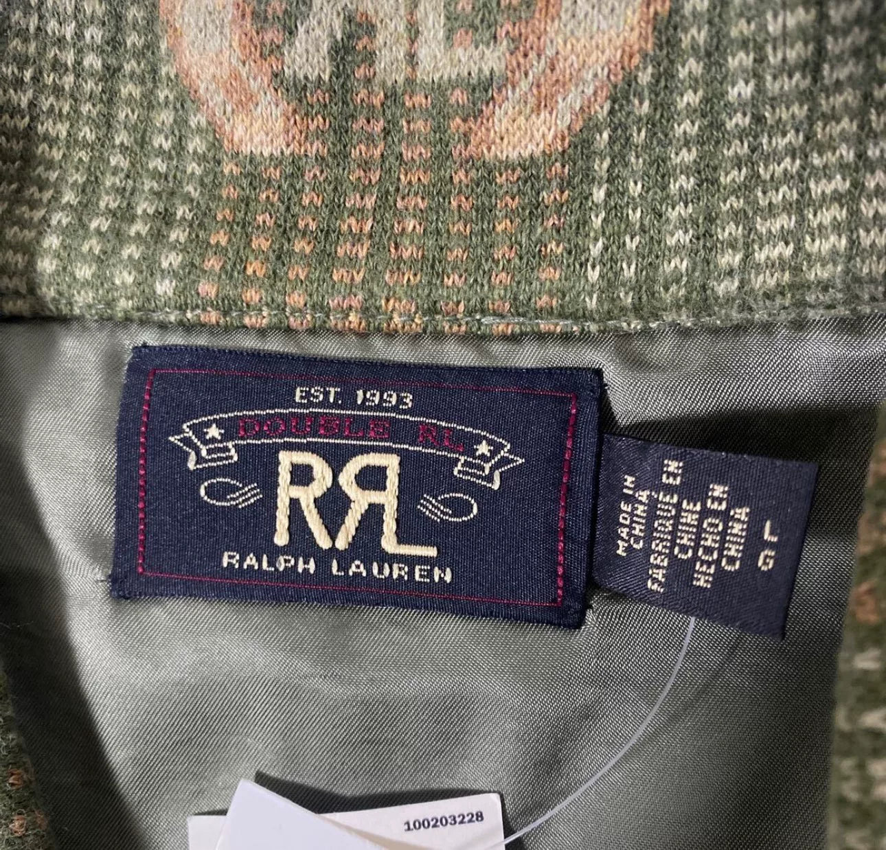 Ralph Lauren Long Sleeve Printed Cotton Shirt