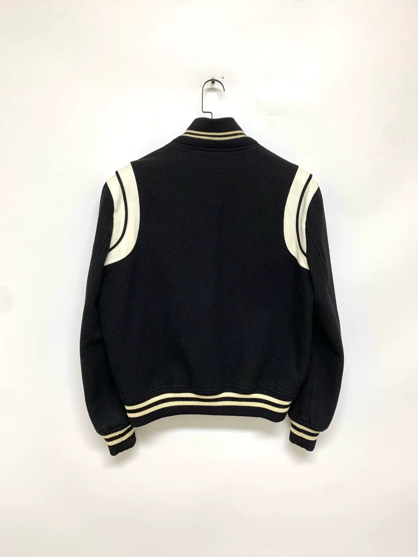 Saint Laurent Striped Varsity Jacket