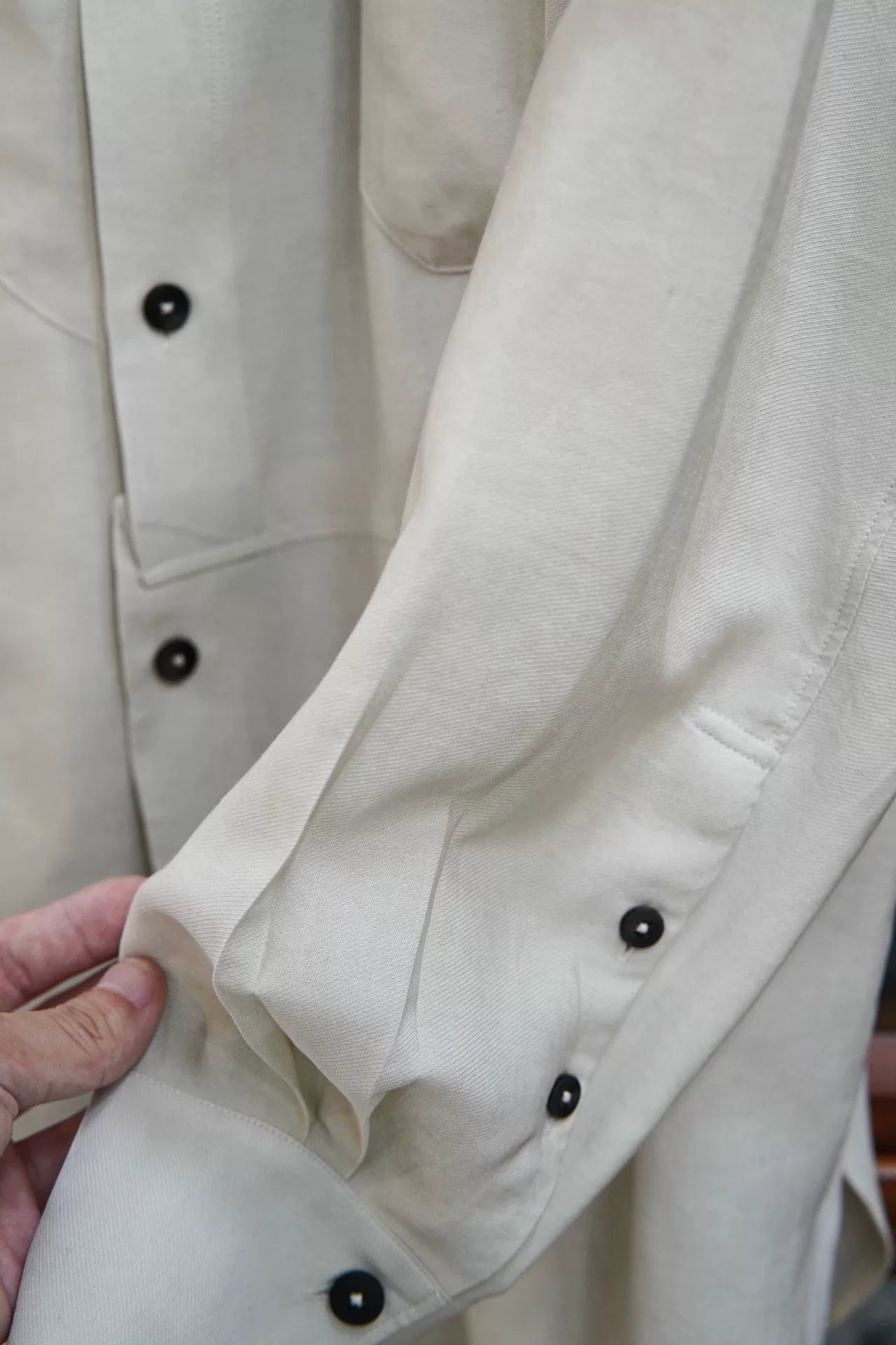 Ziggy Chen 24PF Silk Pleated Shirt