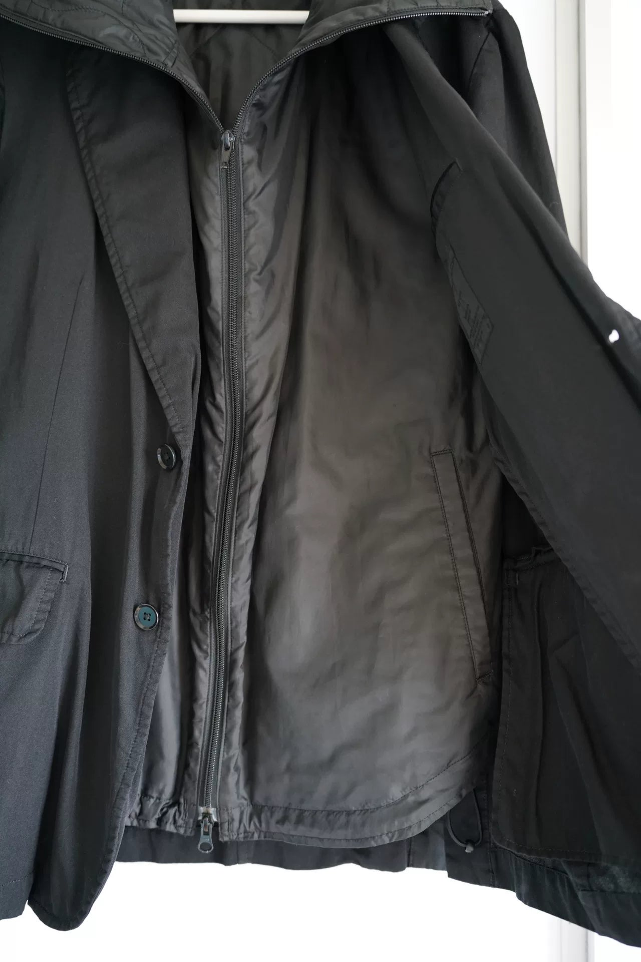 Yohji Yamamoto Dual Hooded Jacket