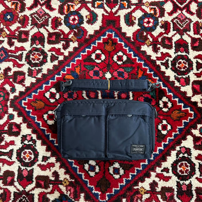 head porter navy crossbody shoulder bag