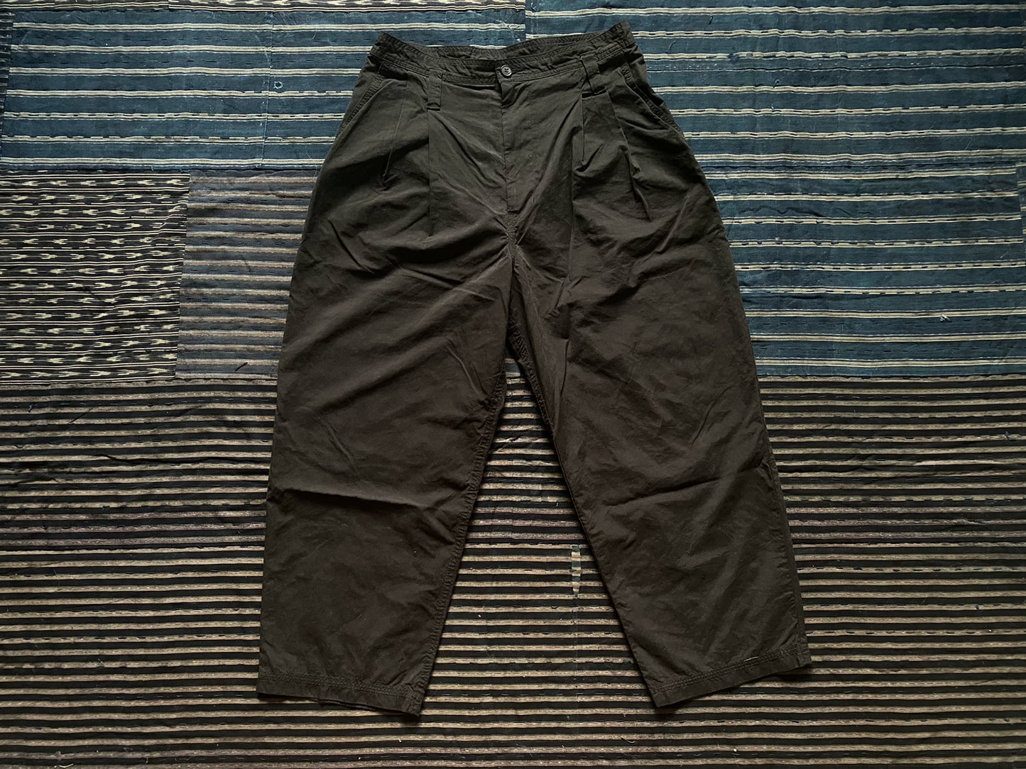 porter classic weather trouser in black