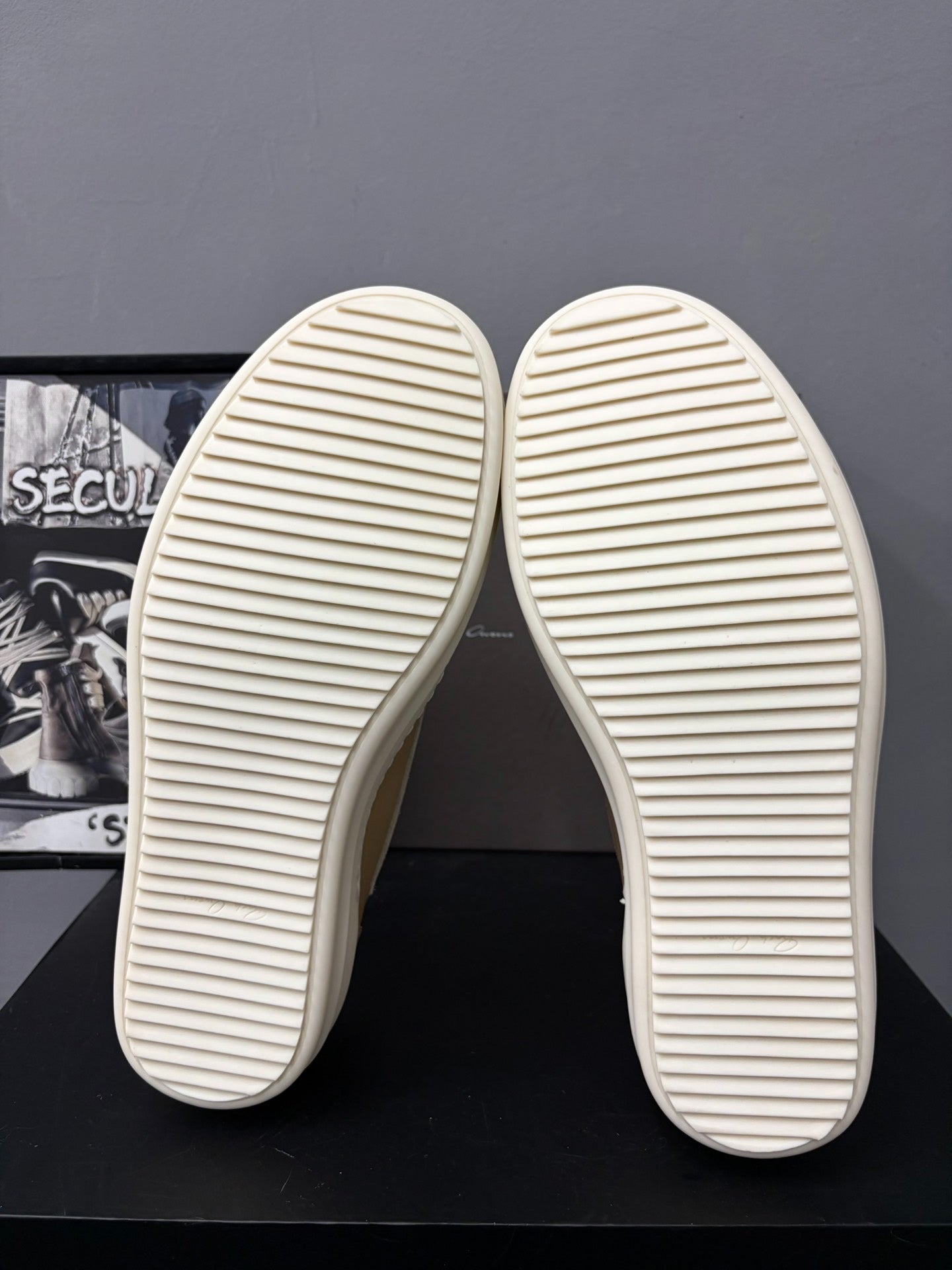 Rick Owens Vans 25FW Milk Yellow