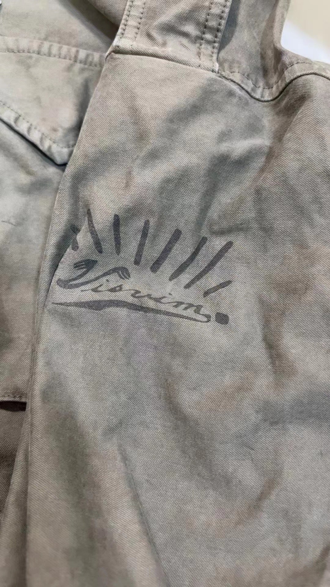 visvim 20SS Bickle Damaged Cargo Jacket