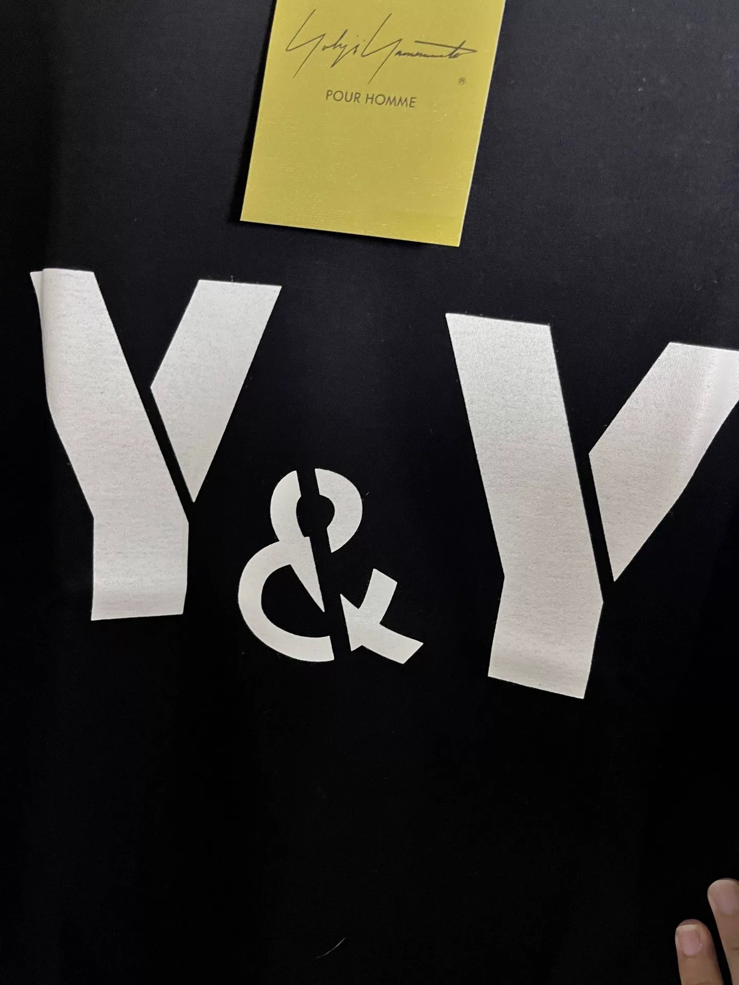 Yohji Yamamoto 24AW YY Printed Short-Sleeve
