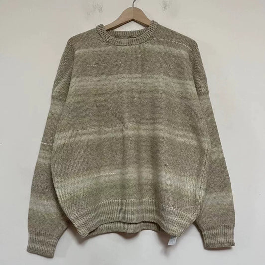visvim amplus knit gradient beige