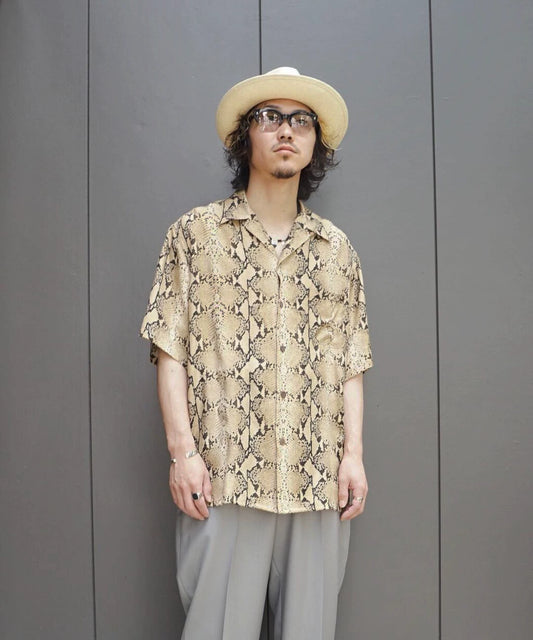 WACKO MARIA Python Hawaiian Shirt