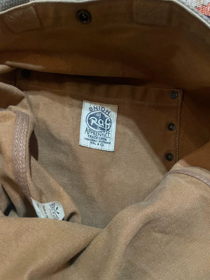 RRL Discontinued Canvas Dog Print Crossbody