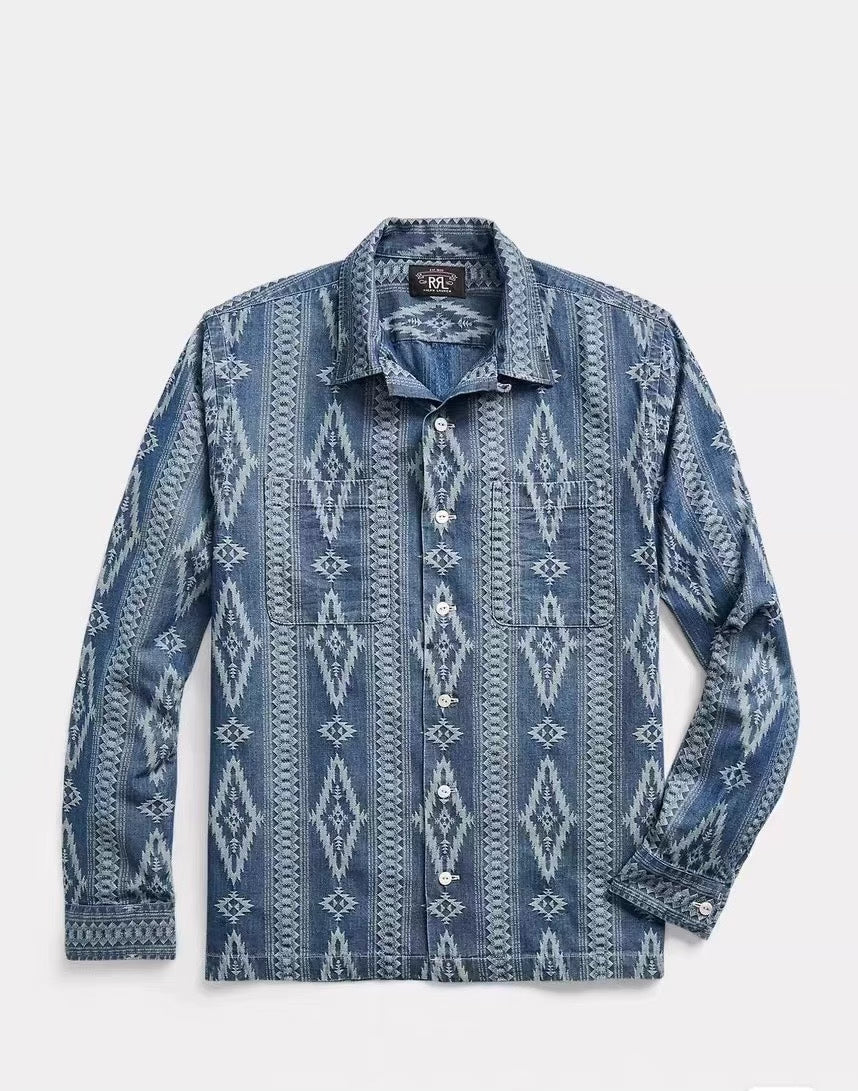 RRL Double RL Navajo Style Shirt
