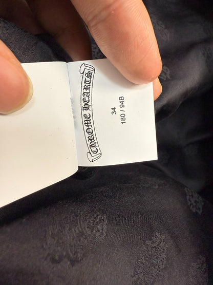 Chrome Hearts Leather Cargo Pants