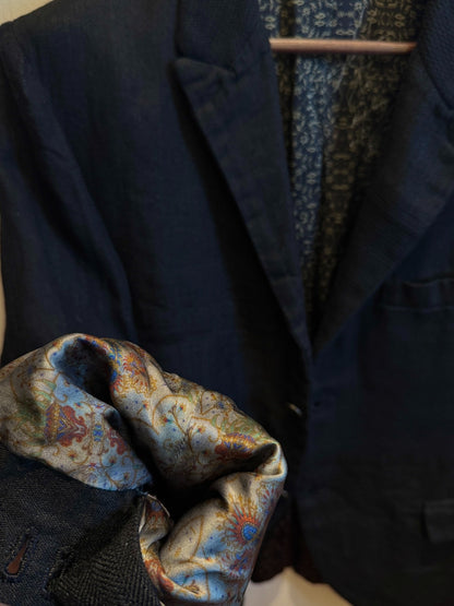 Geoffrey B Small Brass Button Jacket