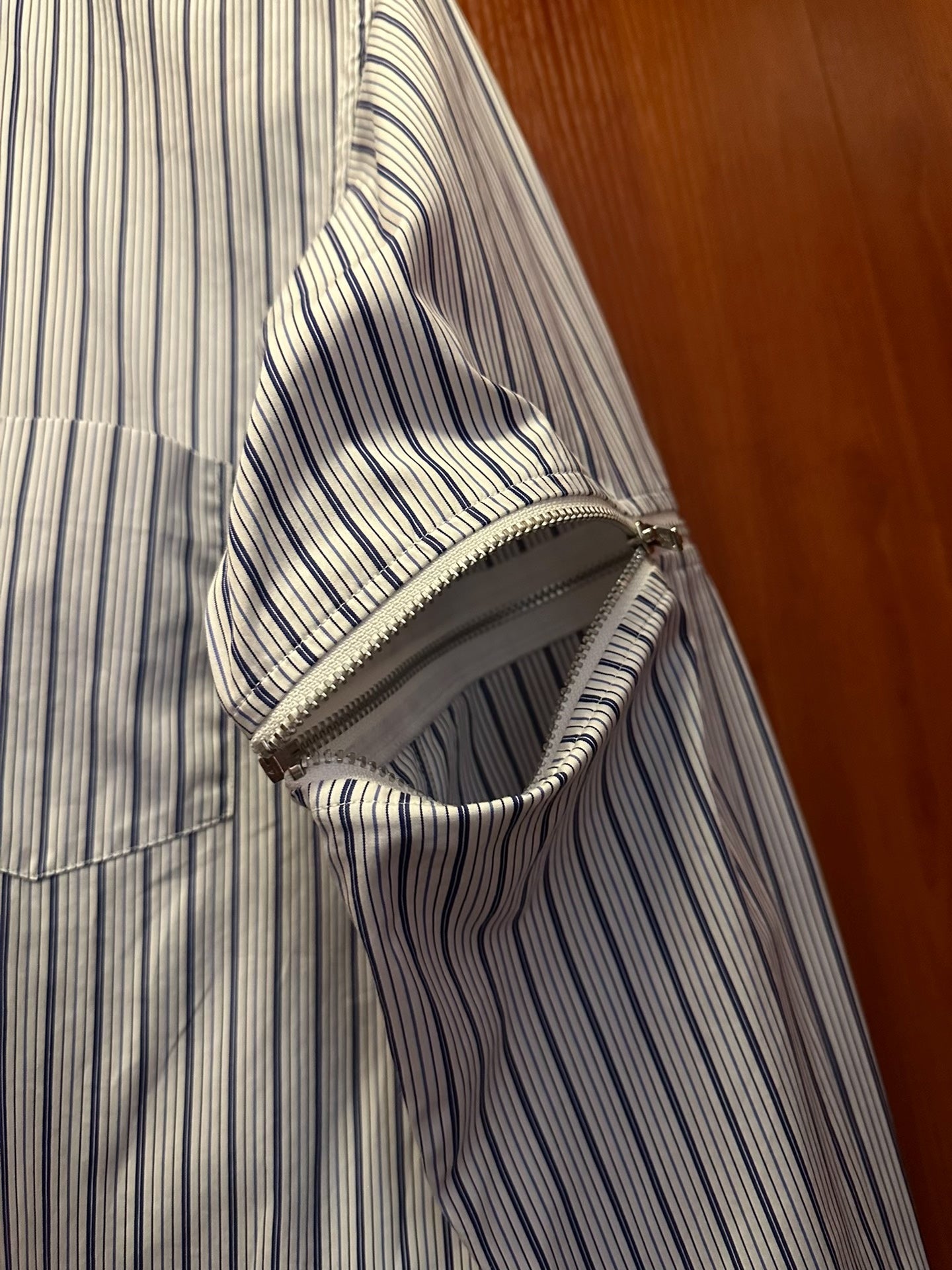 Comme des Garçons CDG Deconstructed Zip Shirt