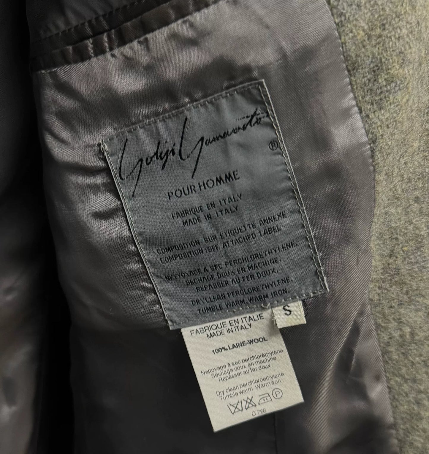 Yohji Yamamoto Wool Suit Jacket