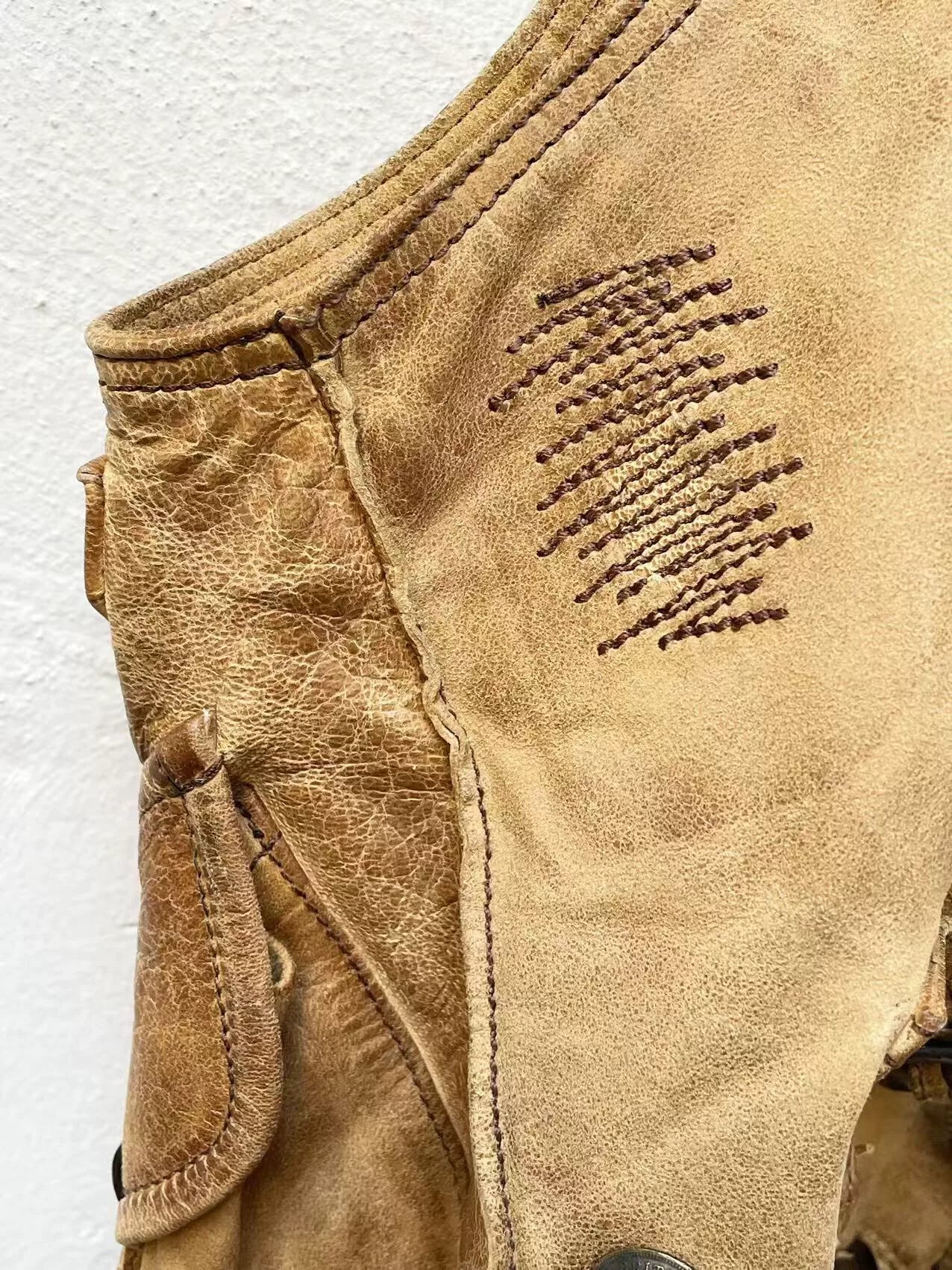 14th Addiction Leather Vest