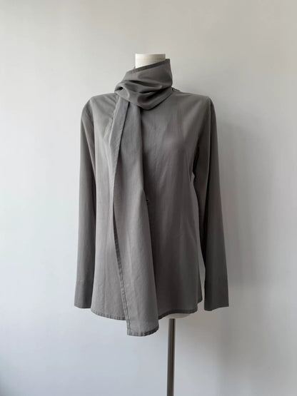 Yohji Yamamoto Long Sleeve Loose Shirt