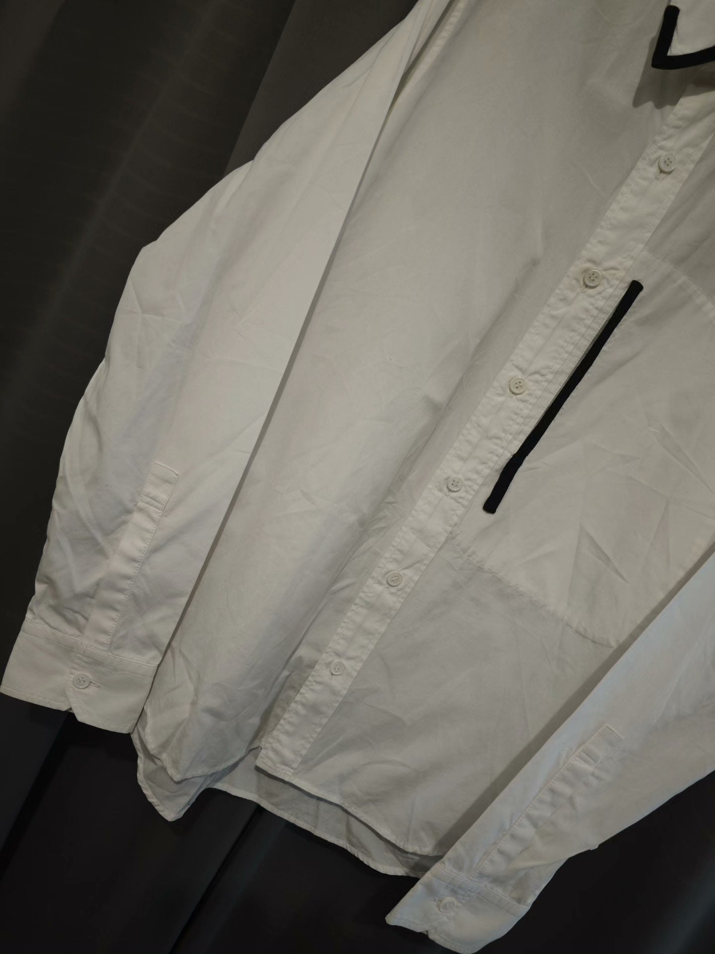 Yohji Yamamoto Paneled Shirt
