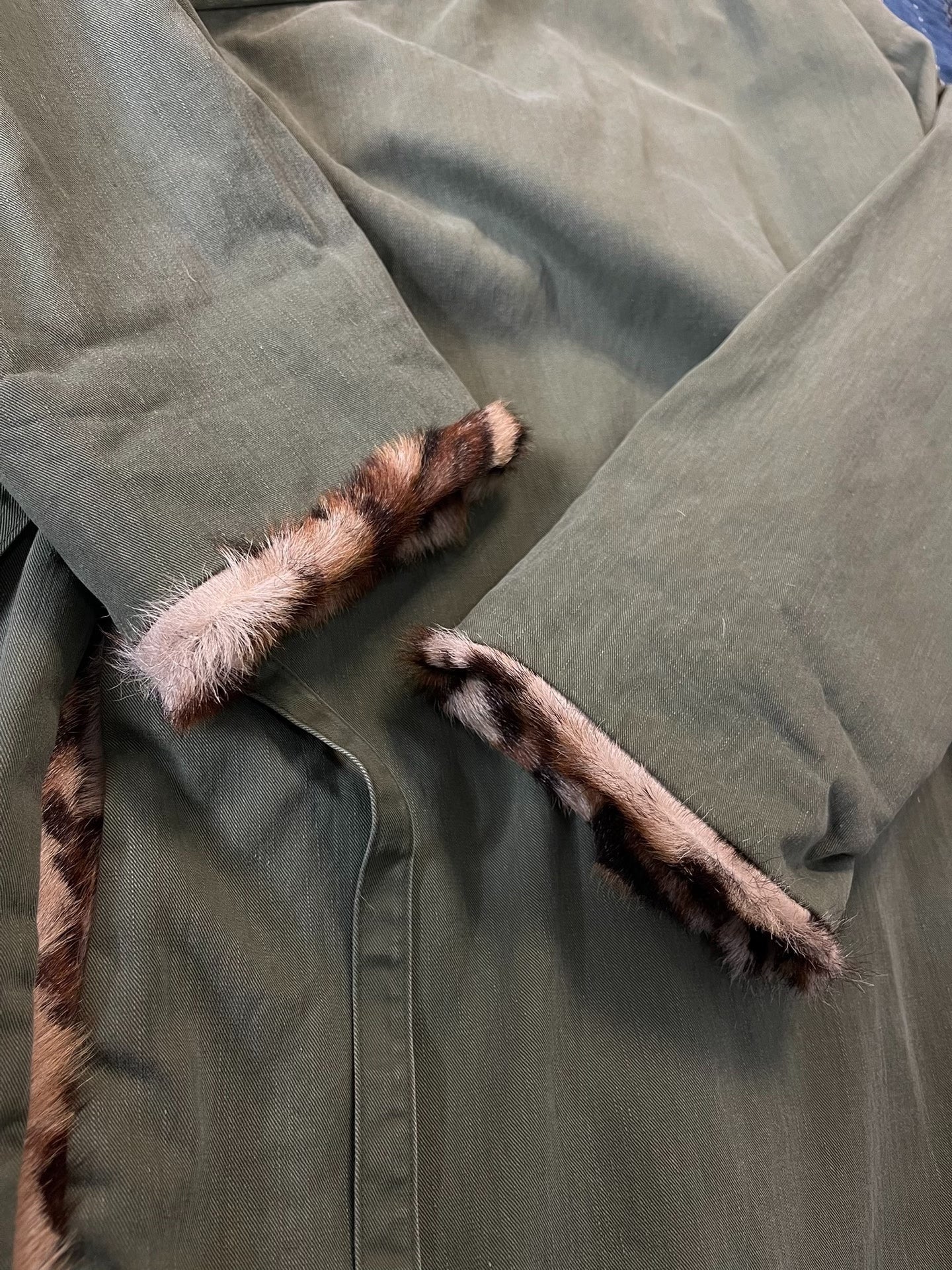 VISVIM 12AW LHAMO ROBE Leopard Print