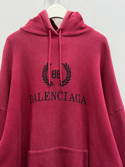 balenciaga hooded sweatshirt size M gently used